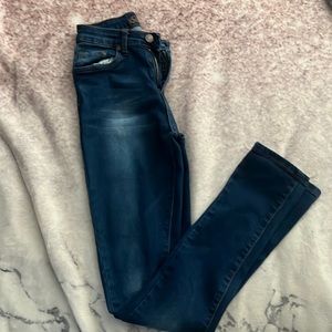 Dark blue skinny jeans